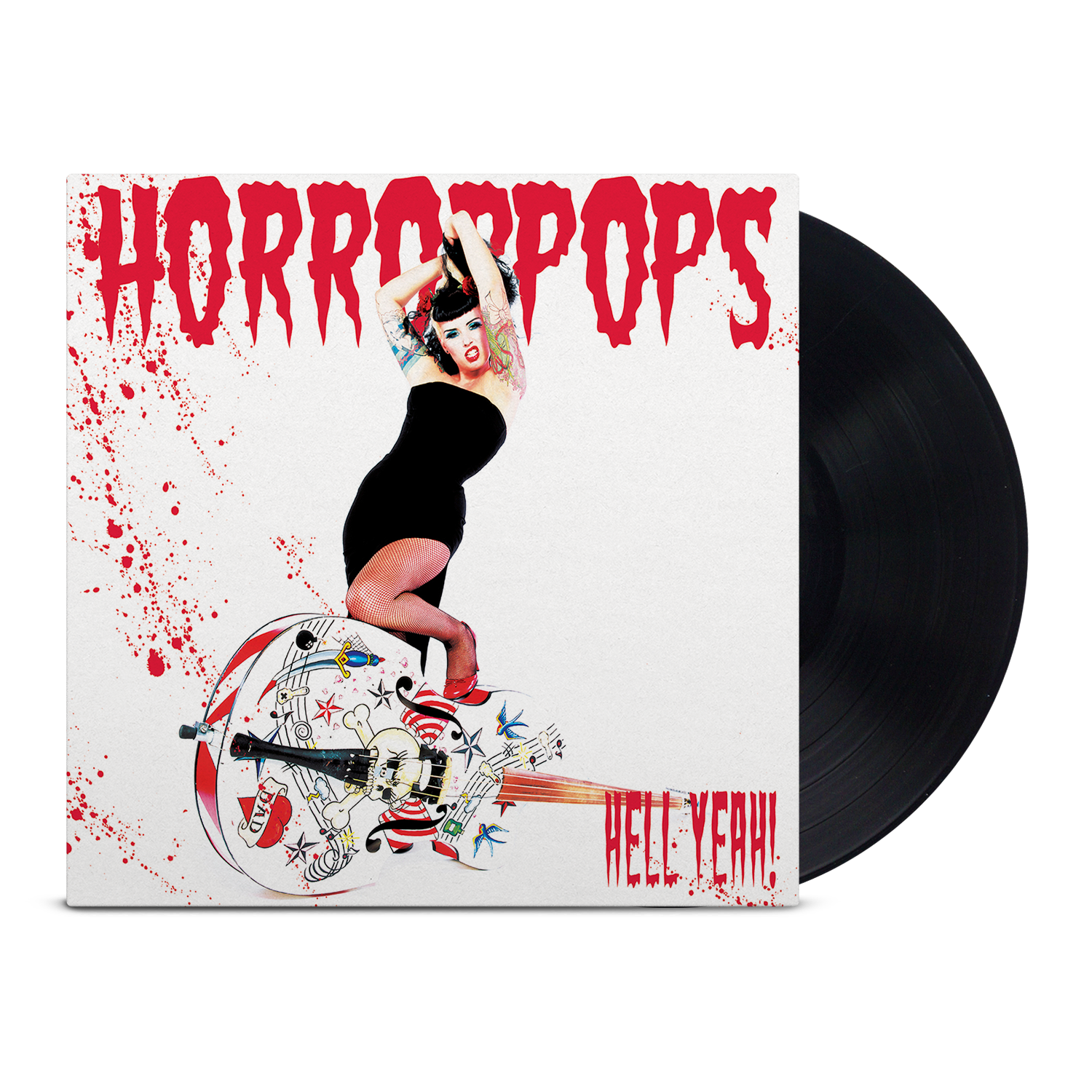 horrorpops-hell-yeah-lp-vinyl-schwarz-psychobilly image 1
