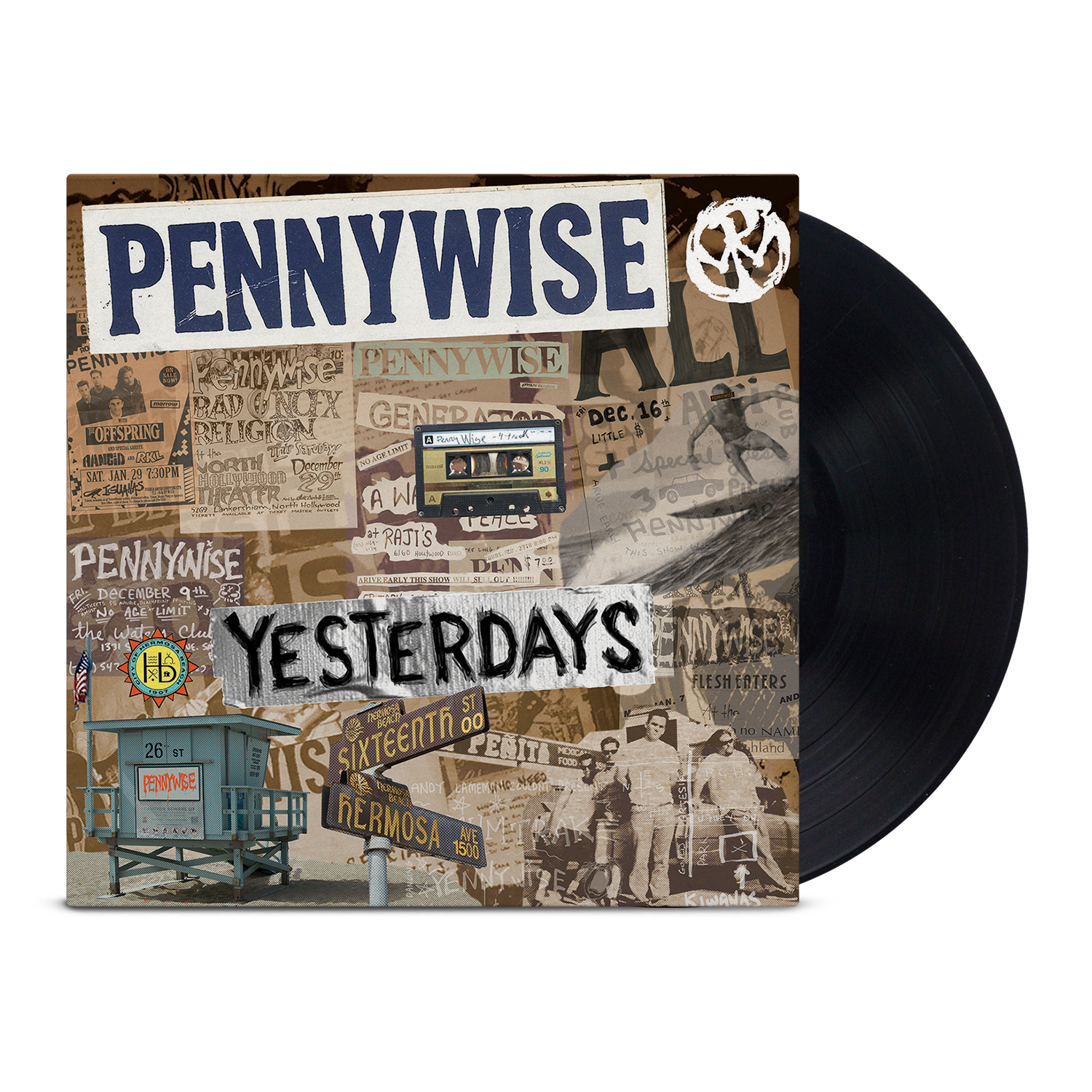 pennywise-yesterdays-vinyl-lp-schwarz-skatepunk image 1