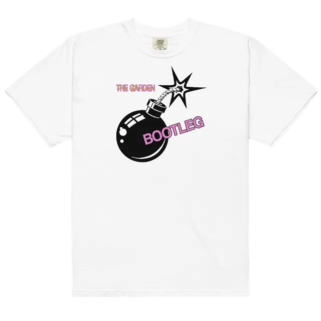 the-garden-bootleg-t-shirt-wei-baumwolle image 1
