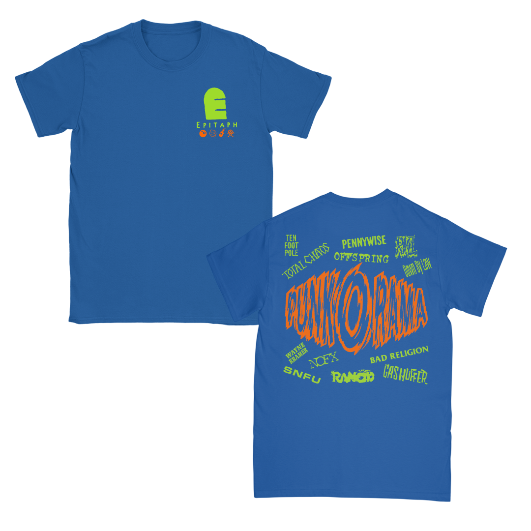 epitaph-punk-o-rama-logo-t-shirt-royalblau-baumwolle image 1