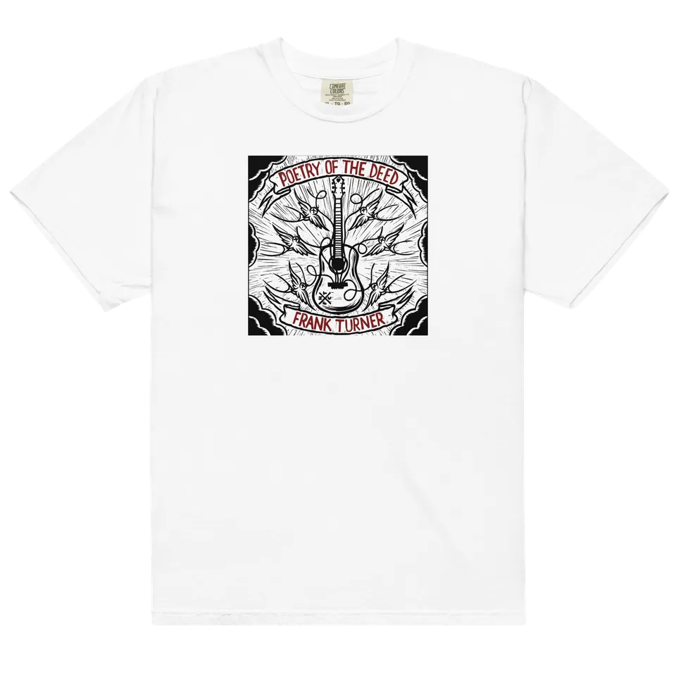 frank-turner-poetry-of-the-deed-t-shirt-wei-baumwolle image 1