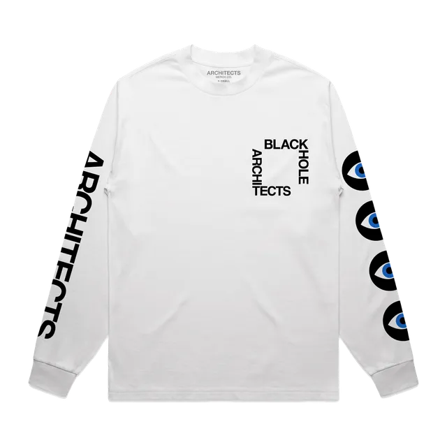 architects-death-stared-white-longsleeve-baumwolle image 1