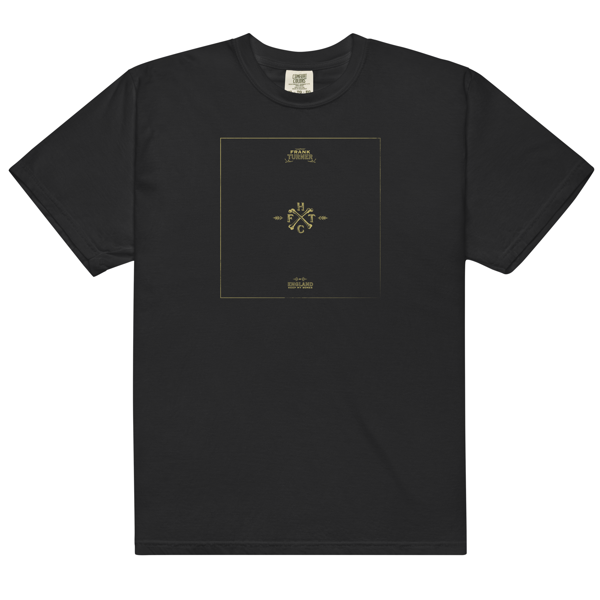 frank-turner-england-keep-my-bones-t-shirt-schwarz image 1