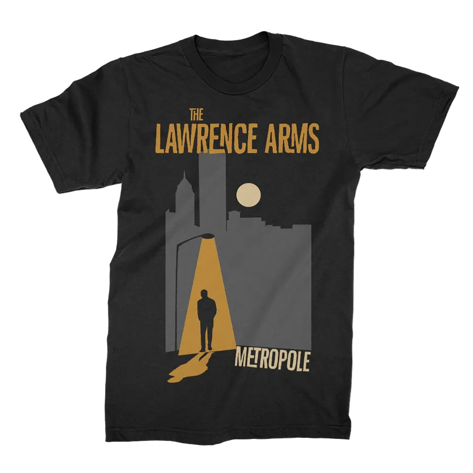the-lawrence-arms-metropole-t-shirt-schwarz-baumwolle image 1