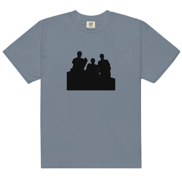 joyce-manor-40-oz-to-fresno-t-shirt-blau-baumwolle image 1