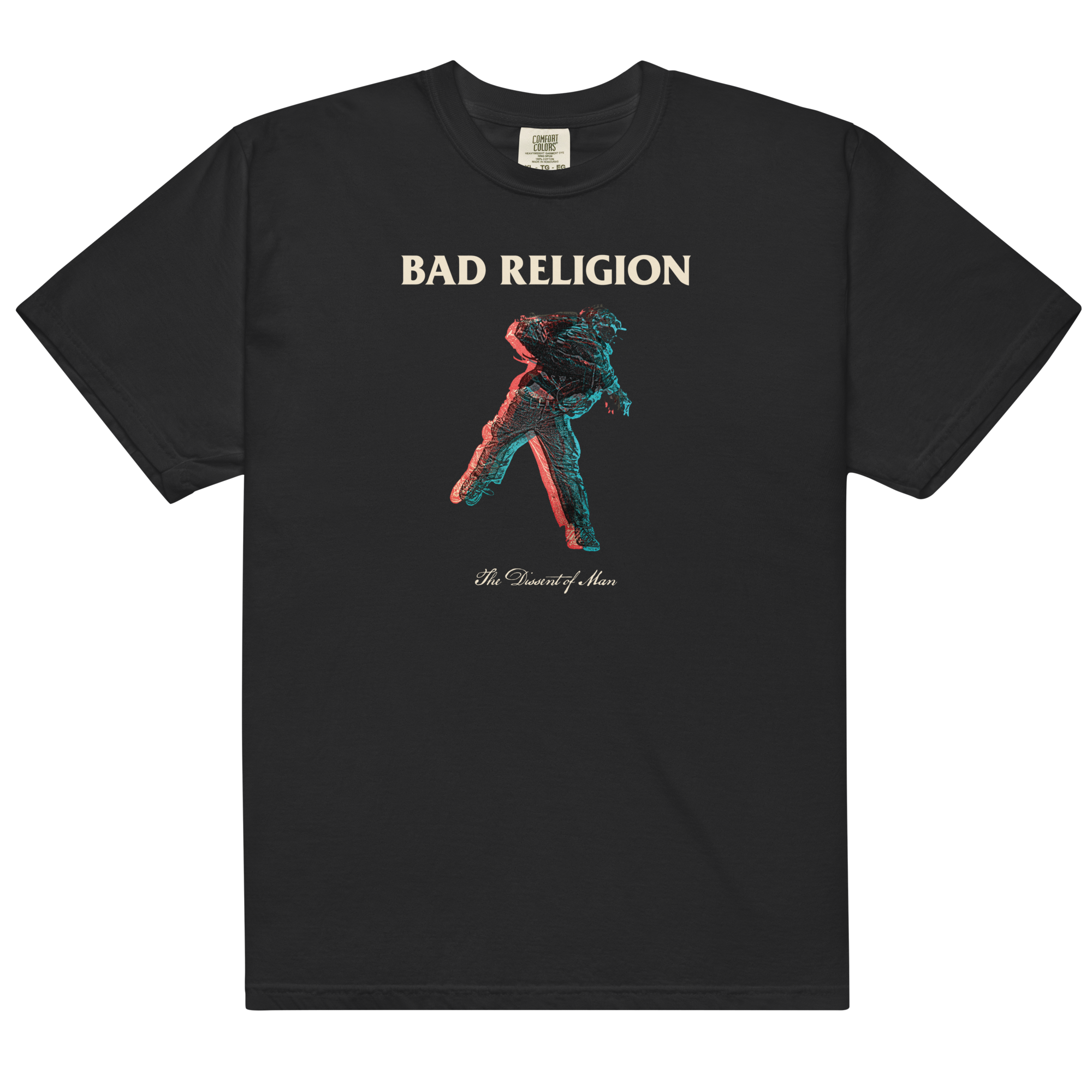 bad-religion-the-dissent-of-man-t-shirt-schwarz-baumwolle image 1