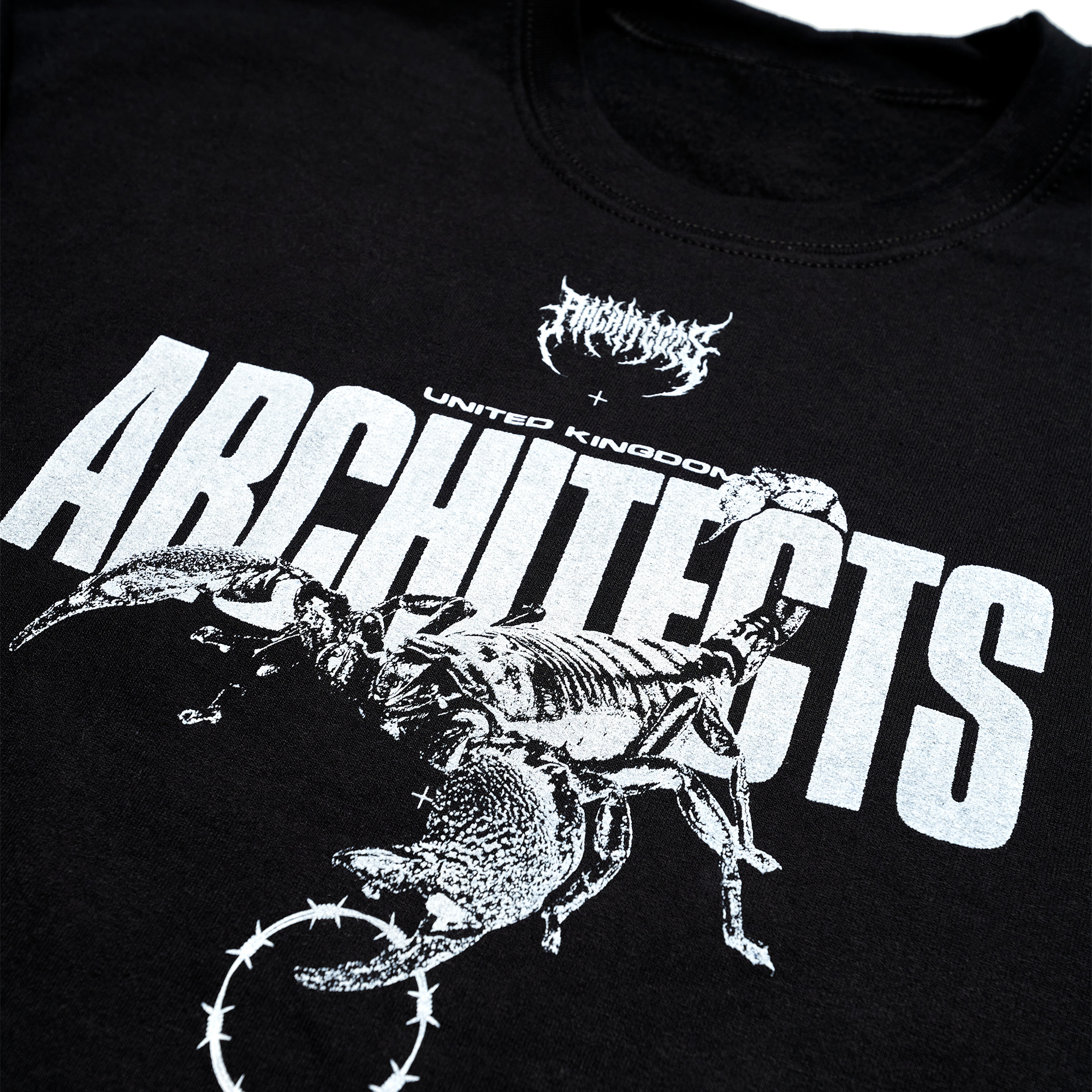 architects-scorpion-eu-2024-tour-black-crewneck image 5