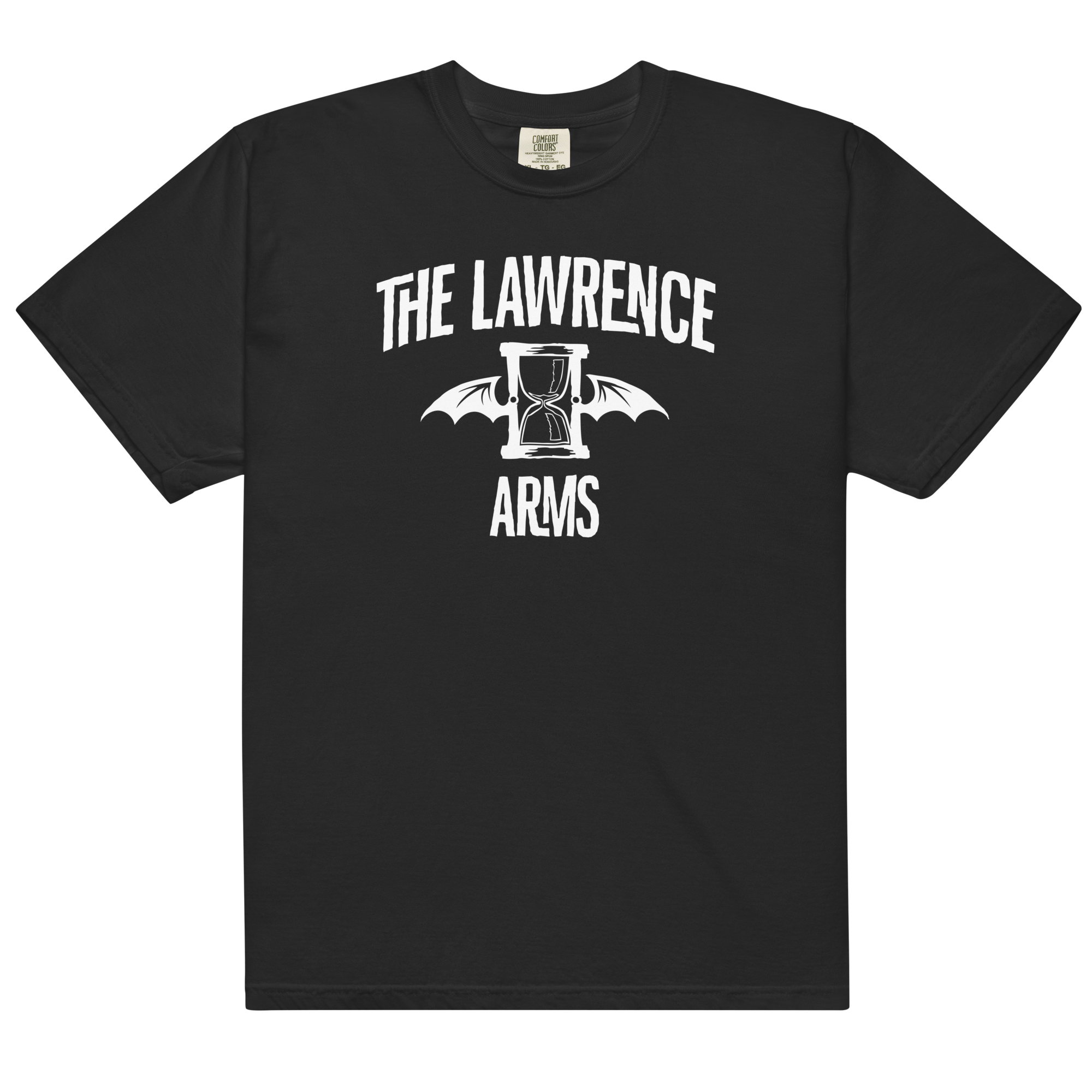 the-lawrence-arms-flappy-logo-t-shirt-schwarz-baumwolle image 1