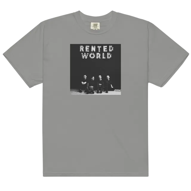 the-menzingers-rented-world-t-shirt-grau-baumwolle image 1