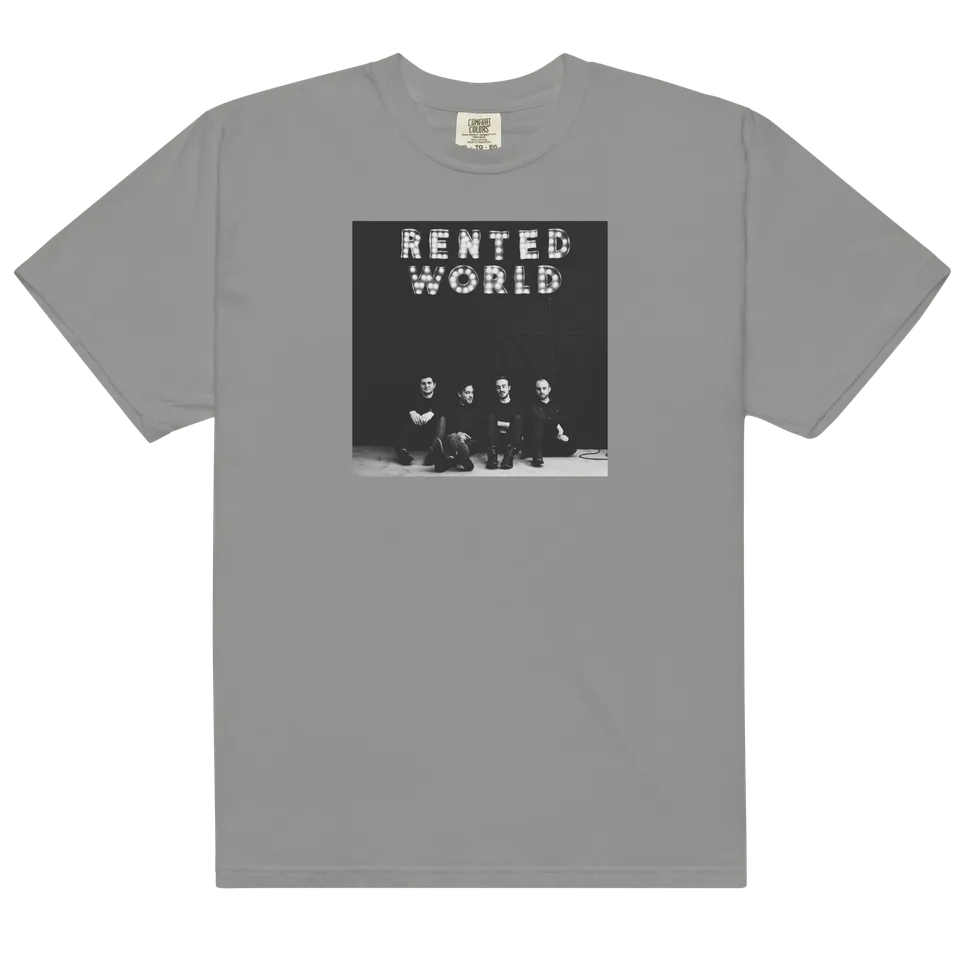 the-menzingers-rented-world-t-shirt-grau-baumwolle image 1
