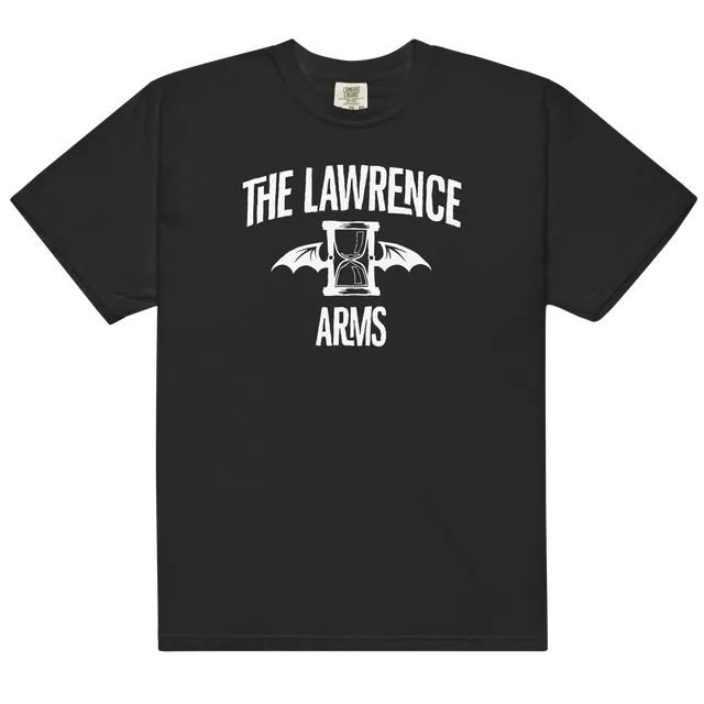 the-lawrence-arms-flappy-logo-t-shirt-schwarz-baumwolle image 1