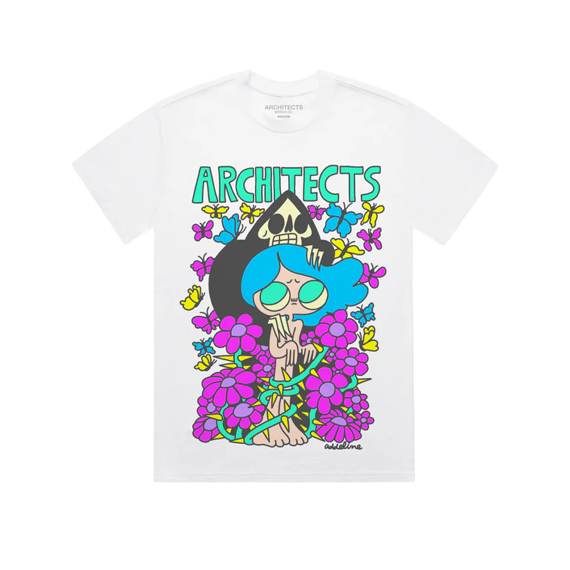 architects-butterfly-white-kinder-t-shirt-baumwolle image 1