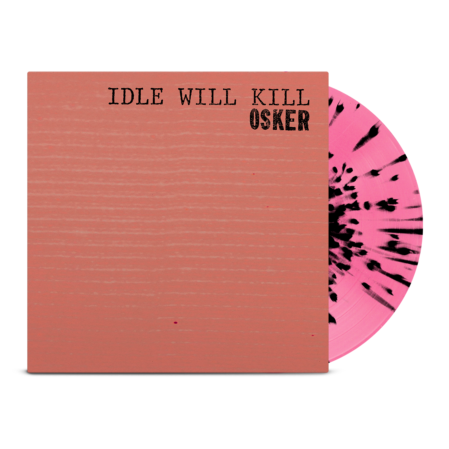 osker-idle-will-kill-lp-pink-black-splatter-vinyl-limitiert image 1