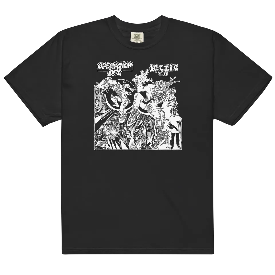 epitaph-records-hectic-t-shirt-schwarz-baumwolle image 1