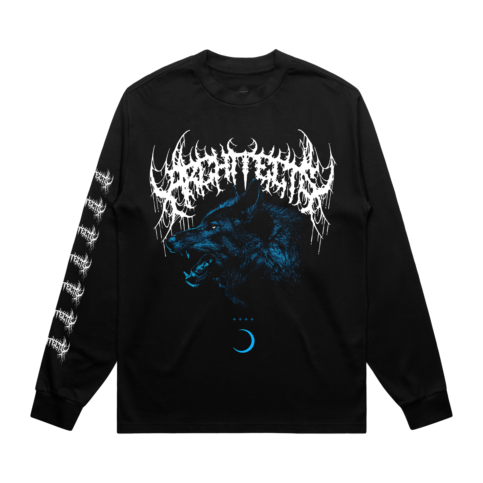 architects-wolf-longsleeve-schwarz-baumwolle-gr-e-l image 1