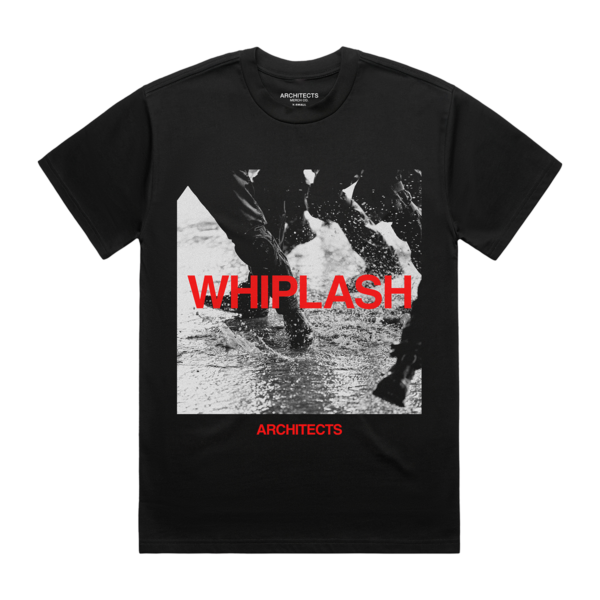 architects-whiplash-single-t-shirt-schwarz-baumwolle image 1