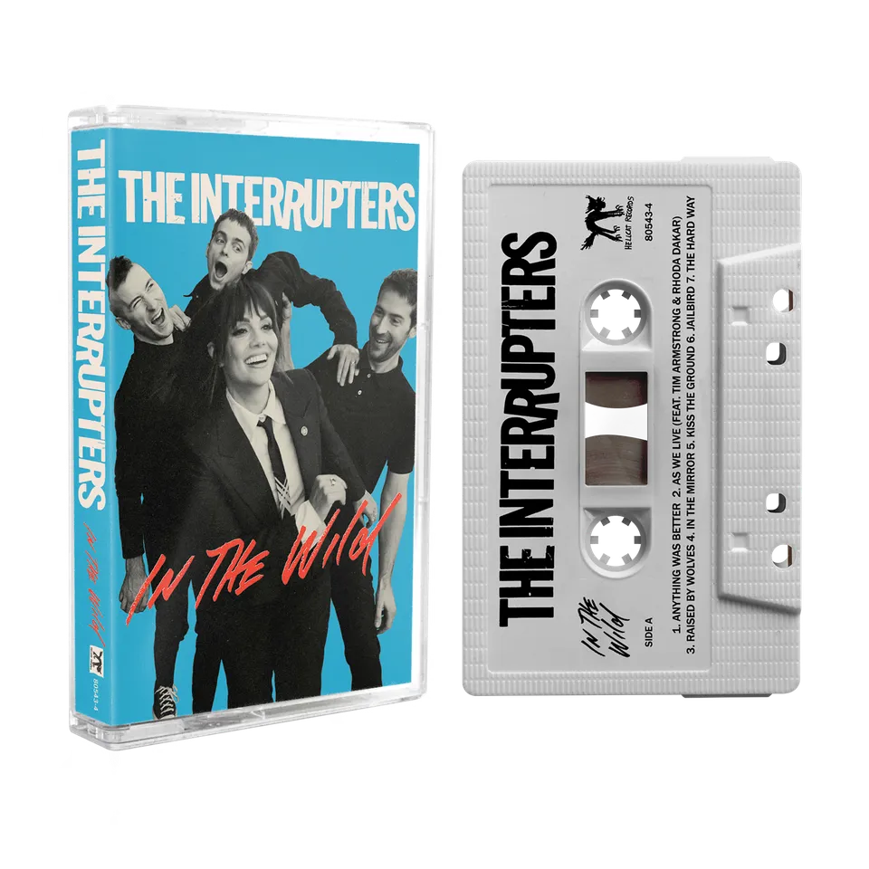 the-interrupters-in-the-wild-kassette-wei-limitiert image 1
