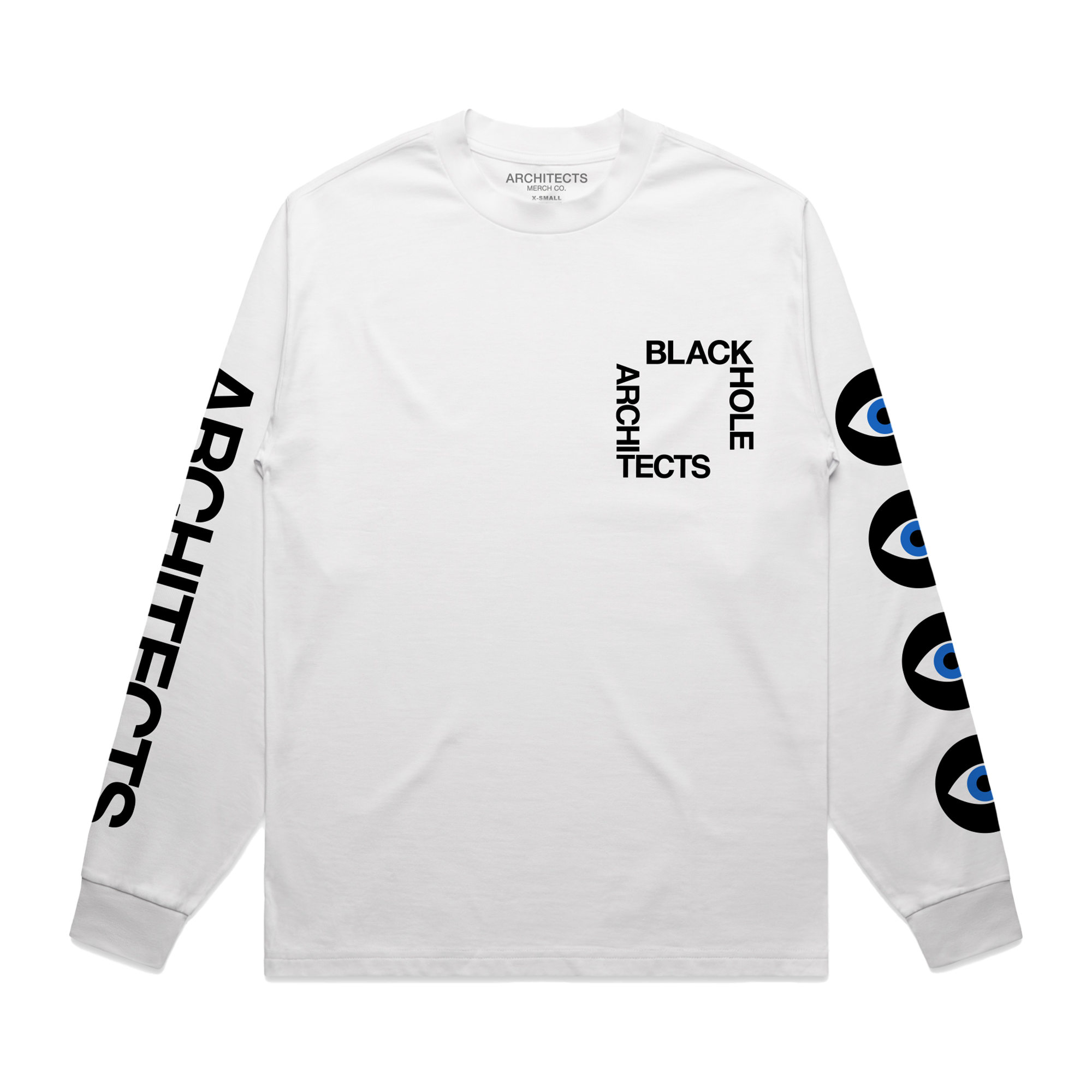 architects-death-stared-white-longsleeve-baumwolle image 1