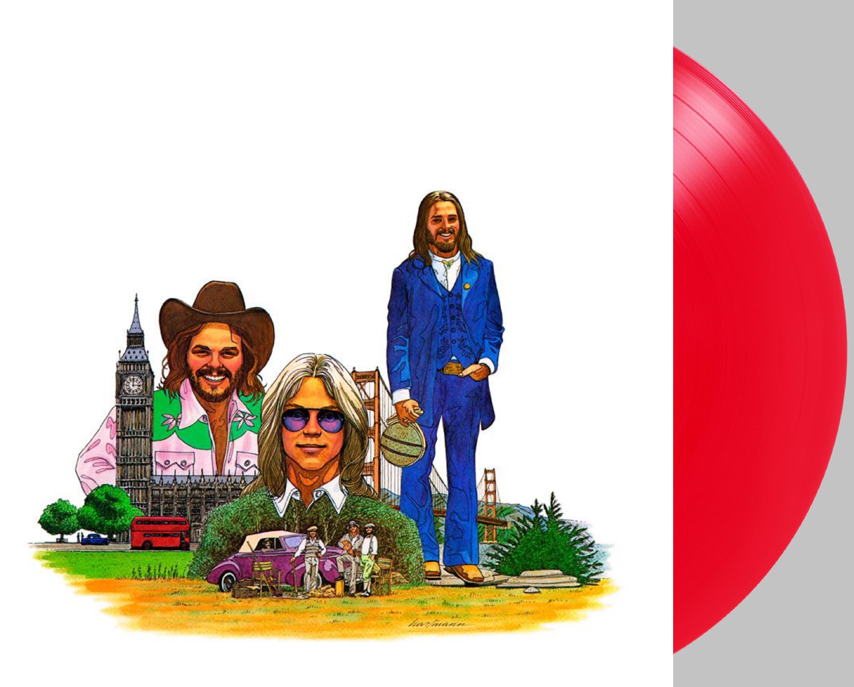 america-history-greatest-hits-rote-vinyl-lp image 1