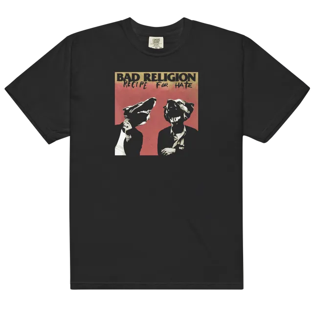 bad-religion-recipe-for-hate-t-shirt-schwarz-baumwolle image 1