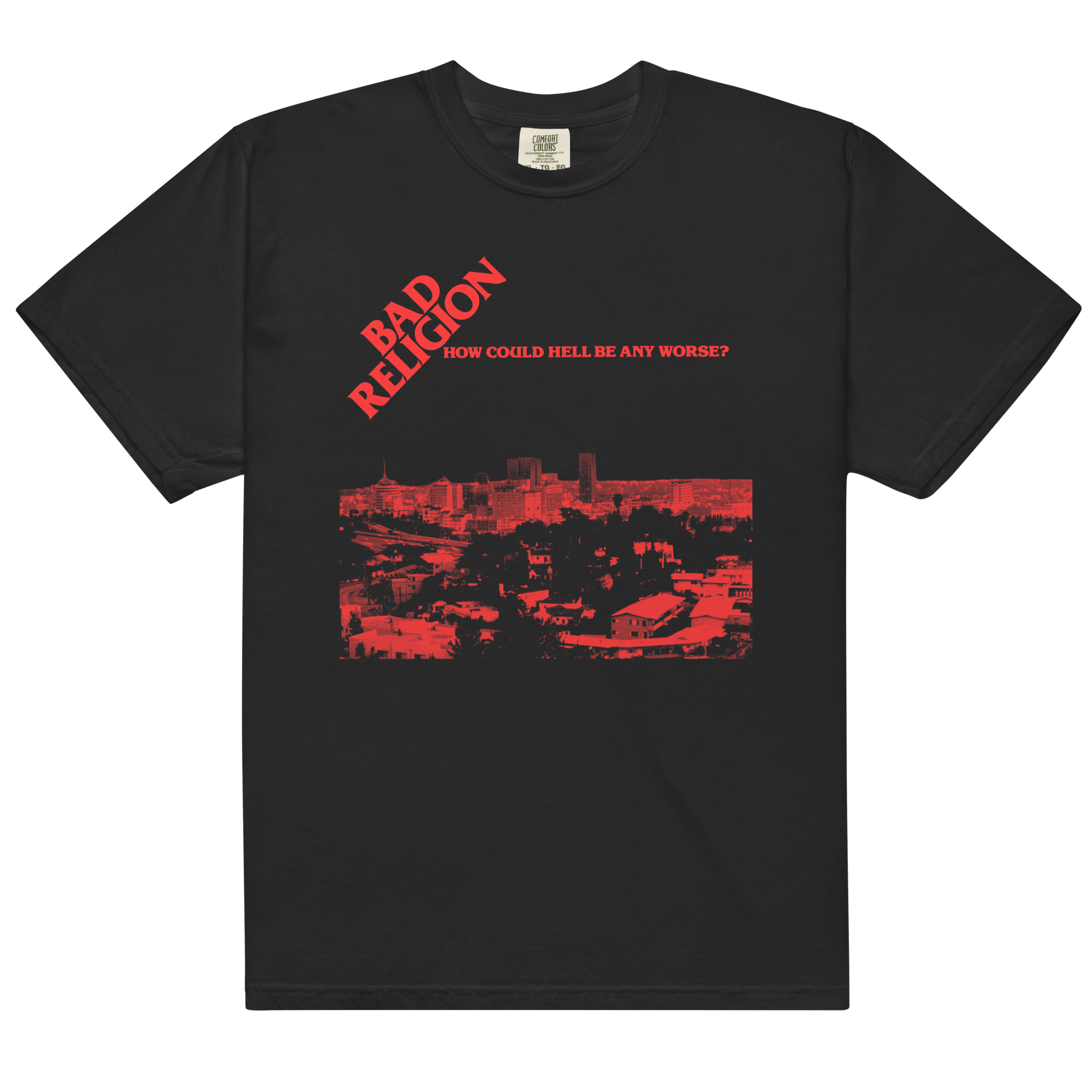 bad-religion-how-could-hell-be-any-worse-t-shirt-schwarz-baumwolle image 1