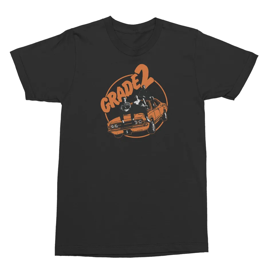 grade-2-car-t-shirt-schwarz-bandshirt-baumwolle image 1