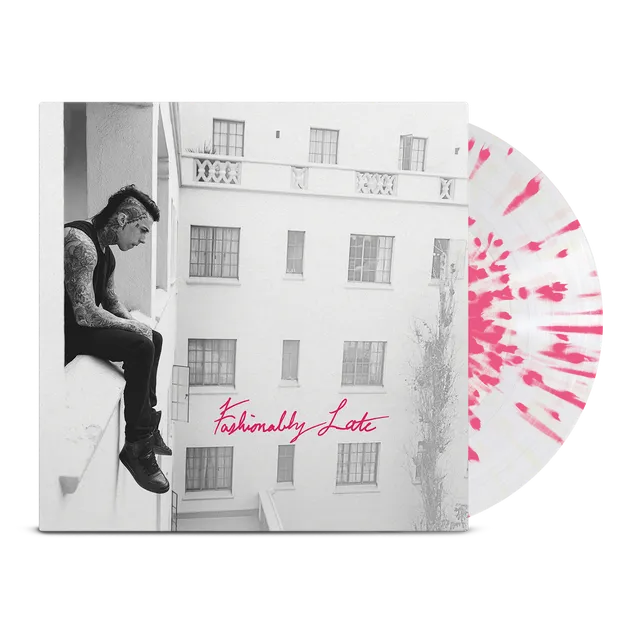 falling-in-reverse-fashionably-late-lp-vinyl-clear-pink-splatter image 1