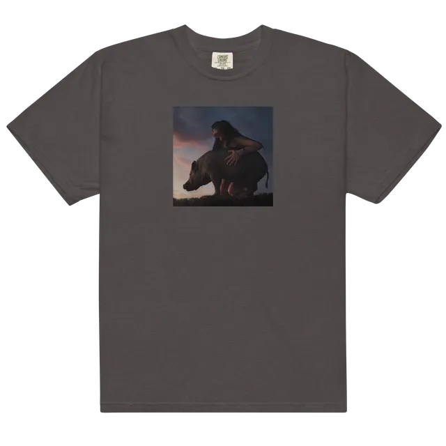 mannequin-pussy-i-got-heaven-t-shirt-grau-baumwolle image 1