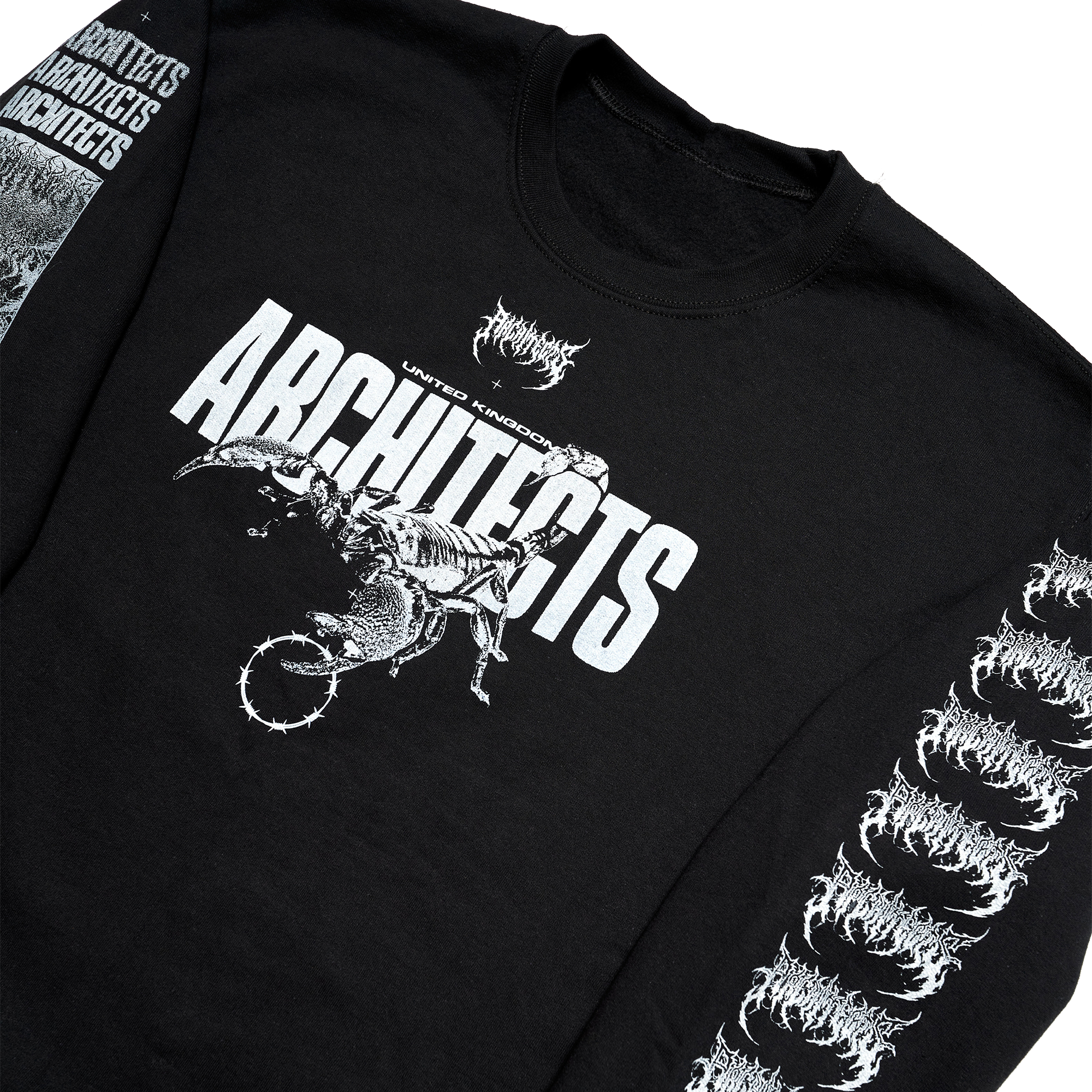 architects-scorpion-eu-2024-tour-black-crewneck image 6