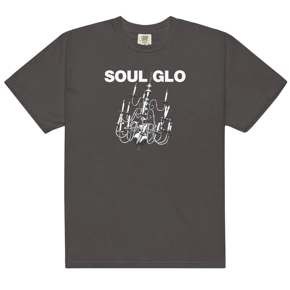 soul-glo-chandelier-t-shirt-dunkelgrau-baumwolle image 1