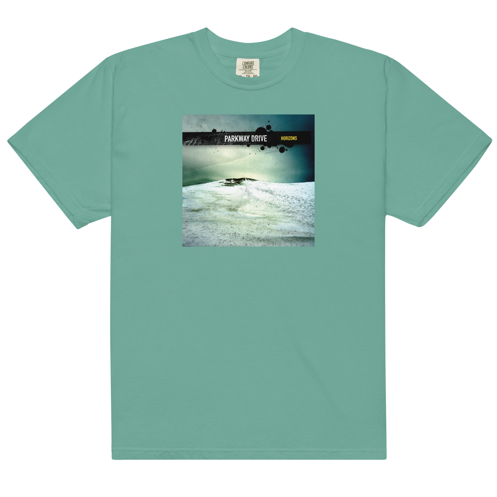 parkway-drive-horizons-t-shirt-seafoam-green-baumwolle-album image 1