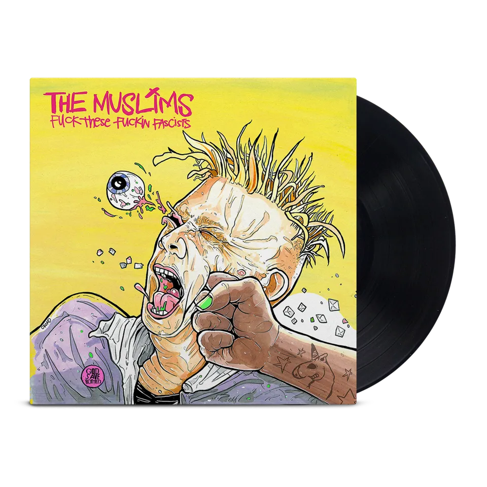 the-muslims-fuck-these-fuckin-fascists-lp-vinyl-schwarz image 1