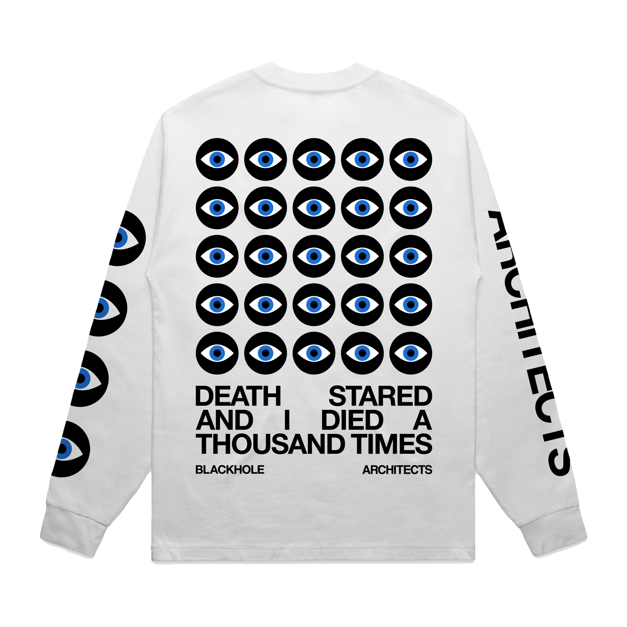 architects-death-stared-white-longsleeve-baumwolle image 2