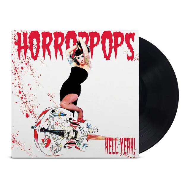 horrorpops-hell-yeah-lp-vinyl-schwarz-psychobilly image 1