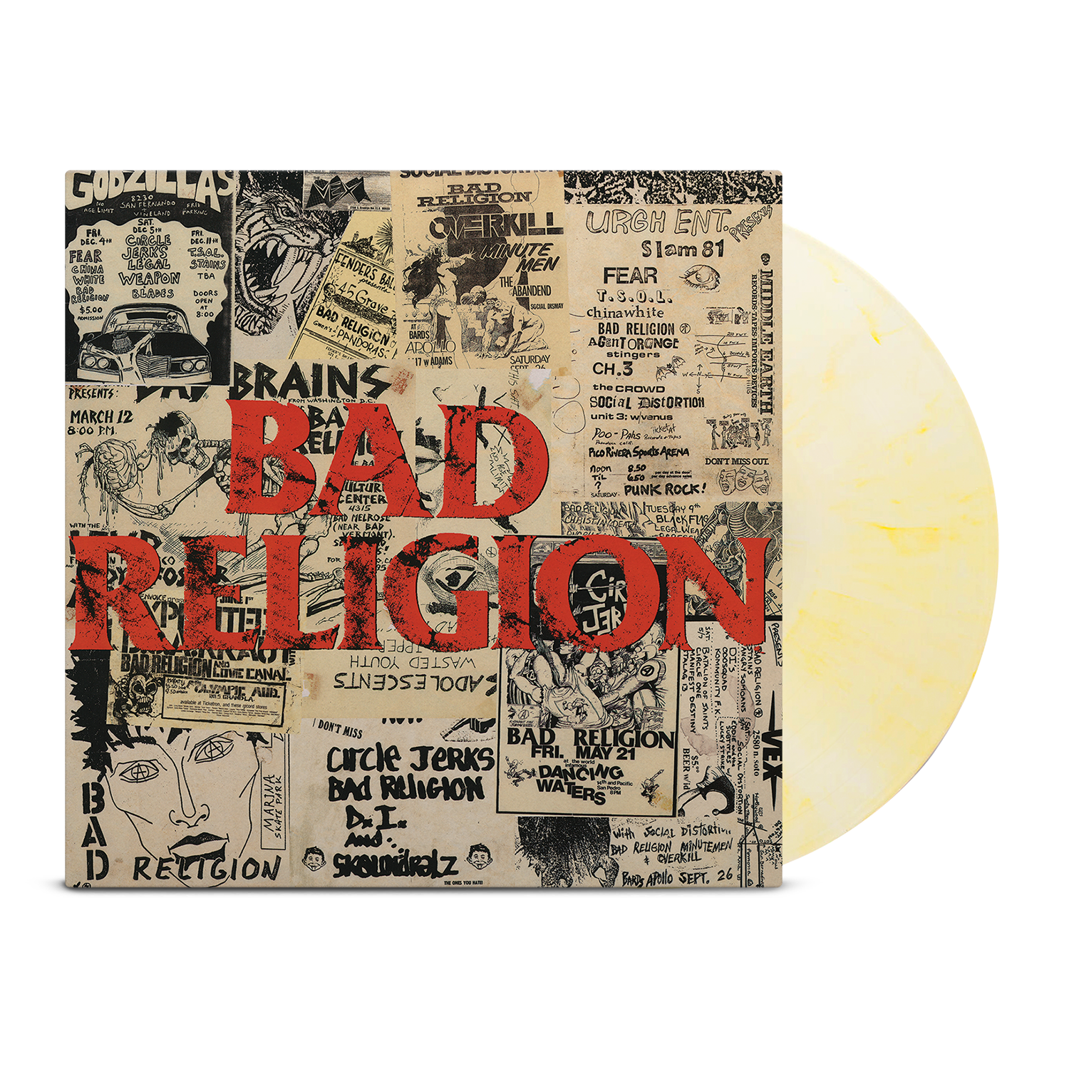 bad-religion-all-ages-lp-buttercream-vinyl-limitiert image 1