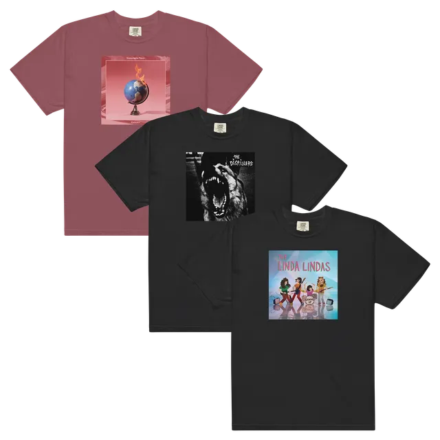 mannequin-pussy-distillers-linda-lindas-t-shirt-bundle-3er image 1