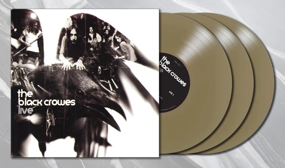 friday-music-rock-the-black-crowes-live-3lp-gold-vinyl-box image 1