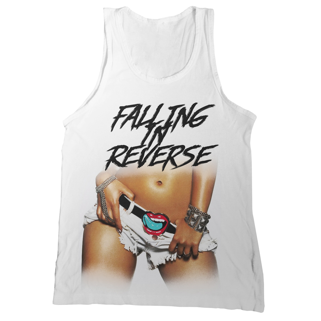 falling-in-reverse-lips-tank-top-wei-baumwolle image 1