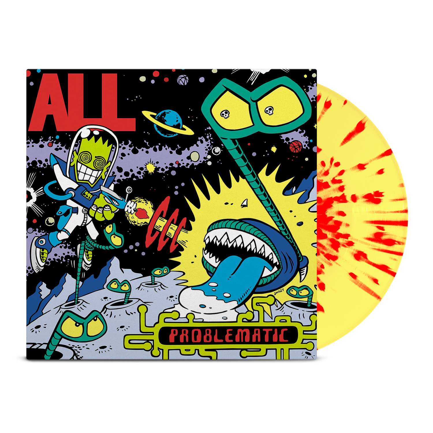 all-problematic-lp-vinyl-yellow-red-splatter-limitiert image 1