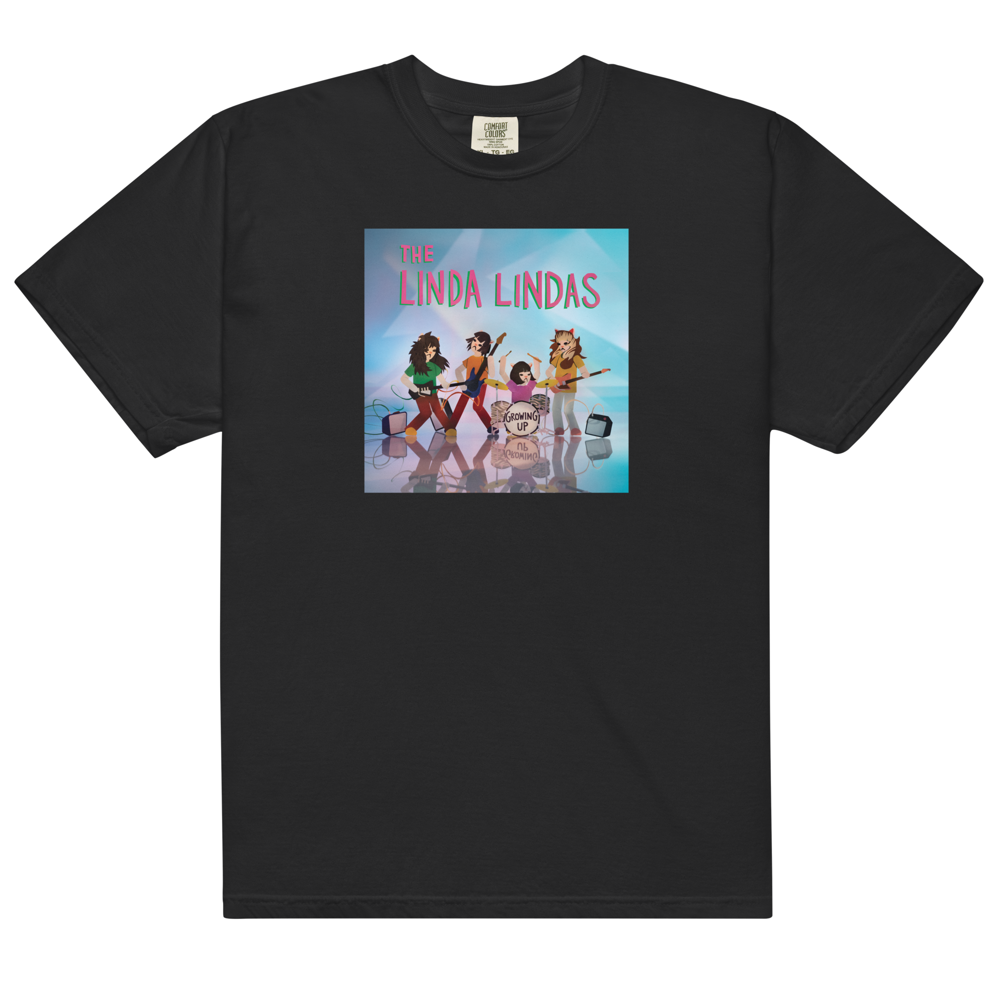 epitaph-growing-up-t-shirt-schwarz-baumwolle image 1