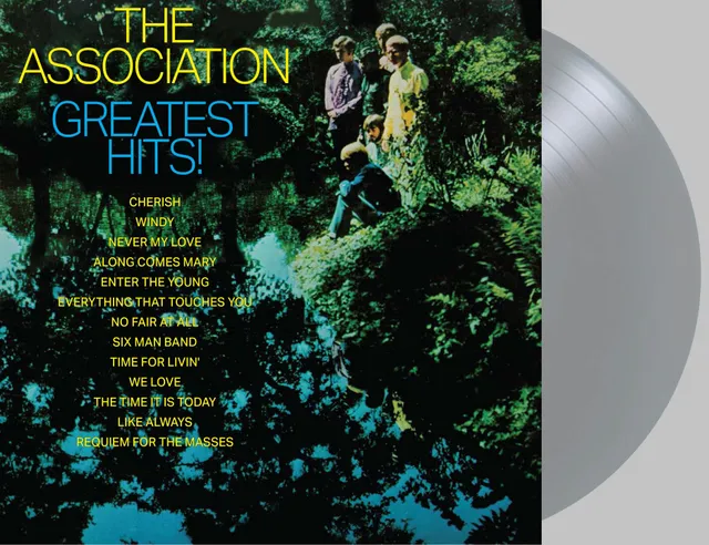 friday-music-the-association-greatest-hits-vinyl-silber-metallic image 1