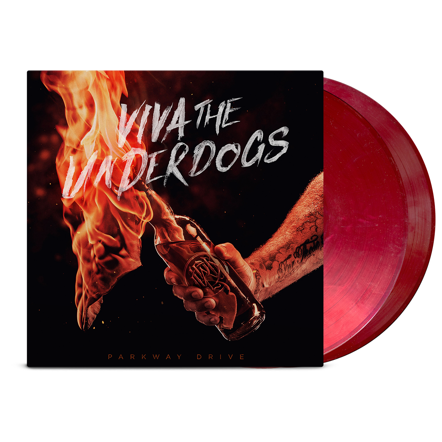 parkway-drive-viva-the-underdogs-2xlp-vinyl-merlot-wave image 1