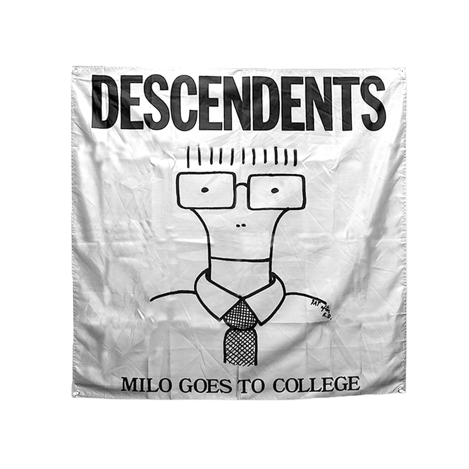 descendents-milo-goes-to-college-flagge-grau-117-cm image 1