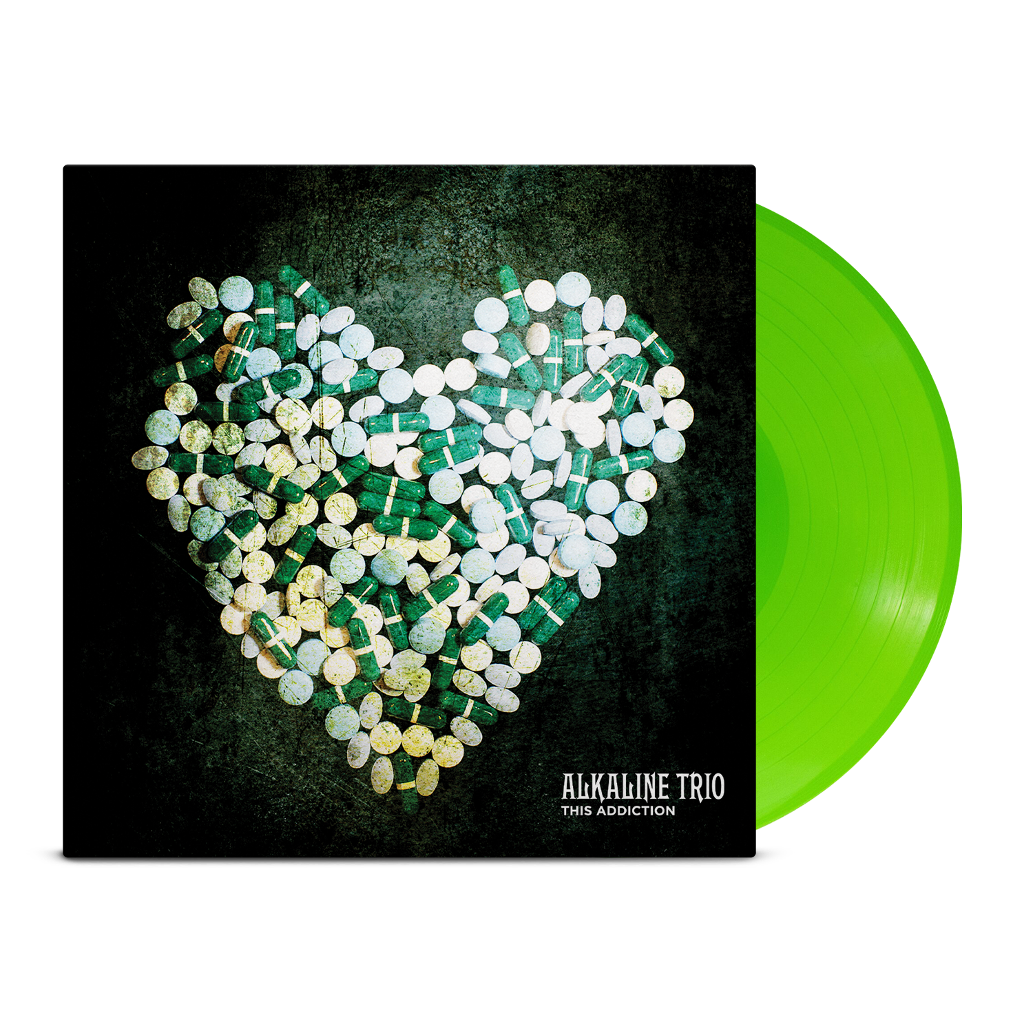 alkaline-trio-this-addiction-lp-toxic-green-limitiertes-vinyl image 1