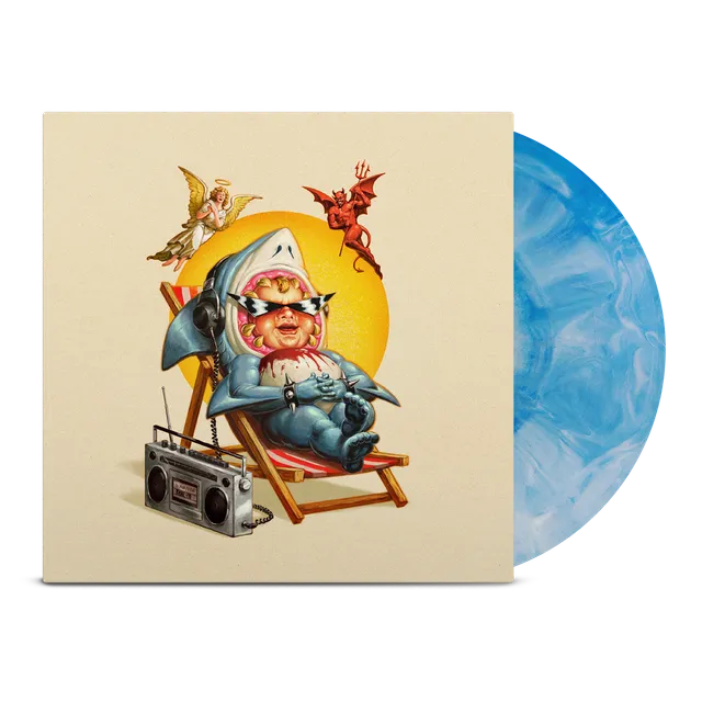drain-is-your-friend-lp-vinyl-kewpie-blue-splash image 1