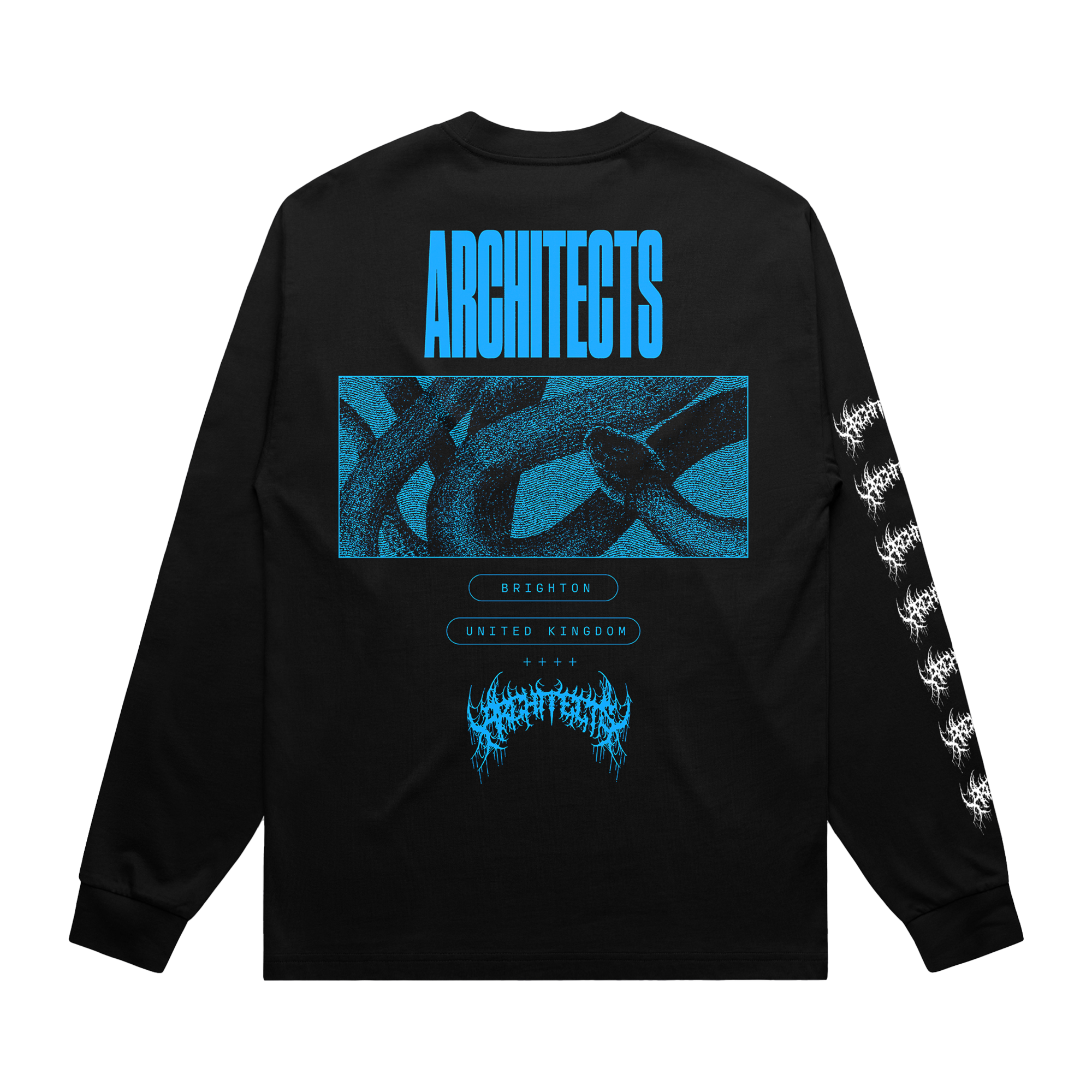 architects-wolf-longsleeve-schwarz-baumwolle-gr-e-l image 2