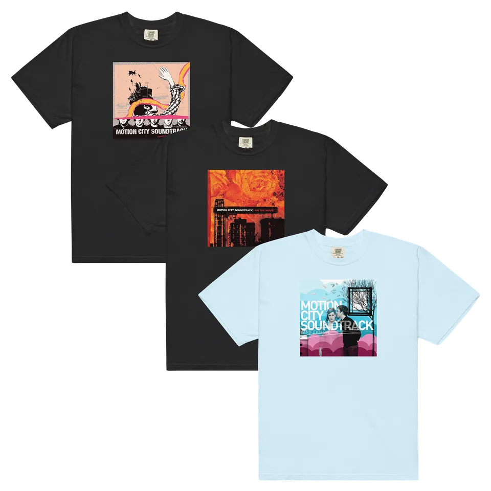 motion-city-soundtrack-t-shirt-bundle-3er-set-bandshirts image 1