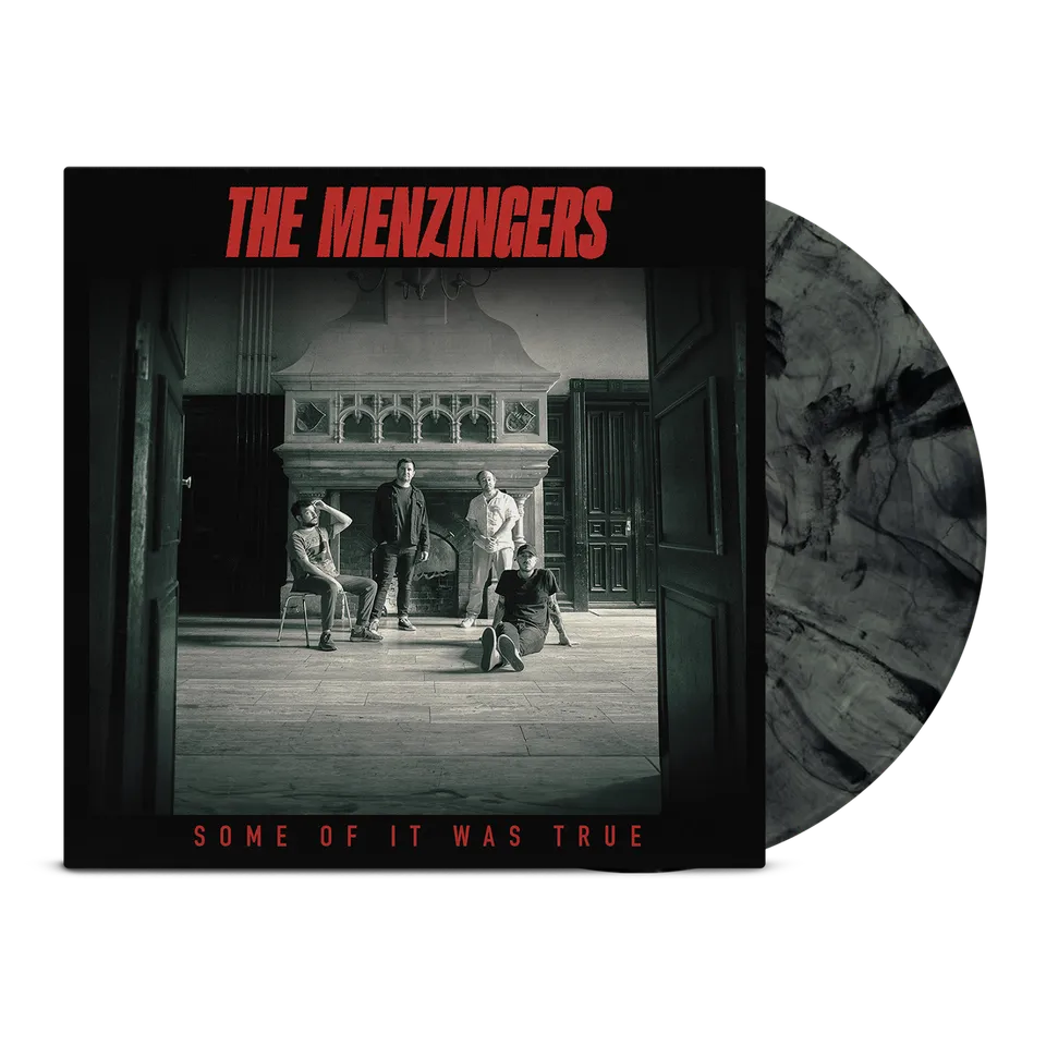the-menzingers-some-of-it-was-true-lp-vinyl-coke-bottle-clear image 1