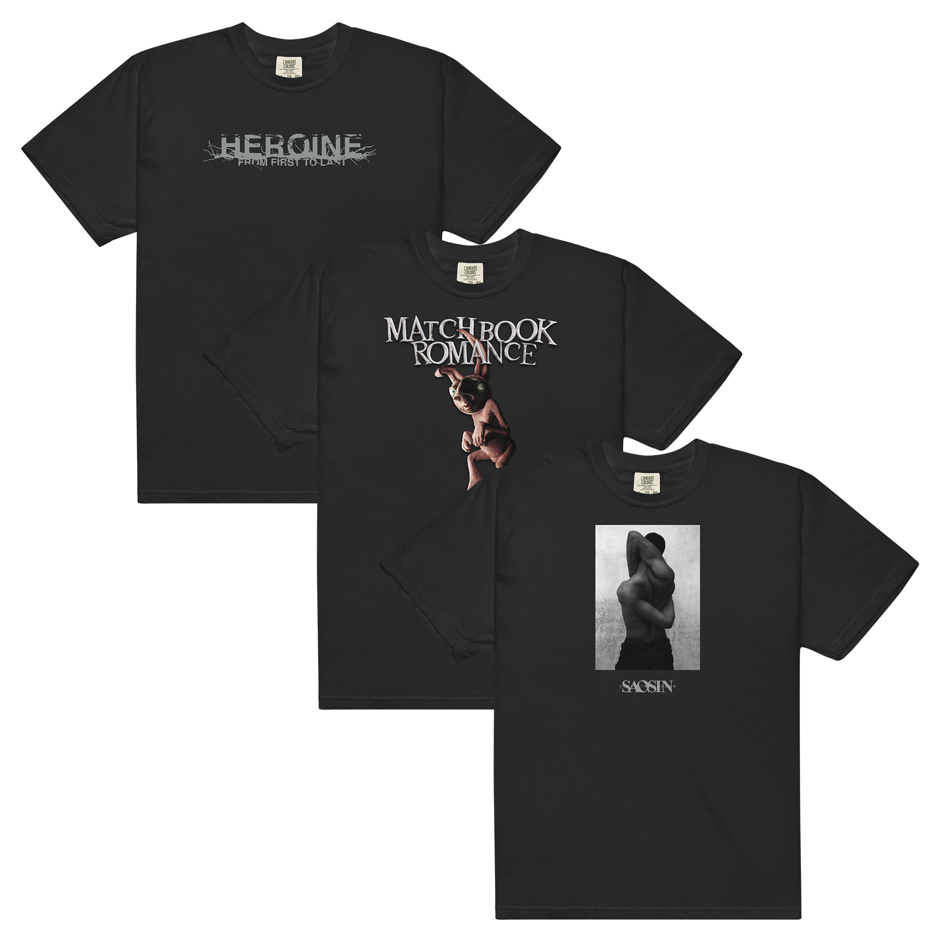 from-first-to-last-matchbook-romance-saosin-t-shirt-bundle-schwarz image 1