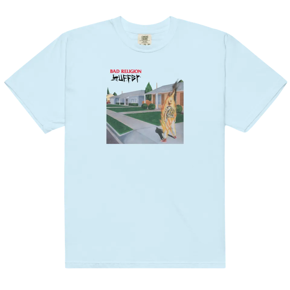 bad-religion-suffer-t-shirt-hellblau-baumwolle image 1